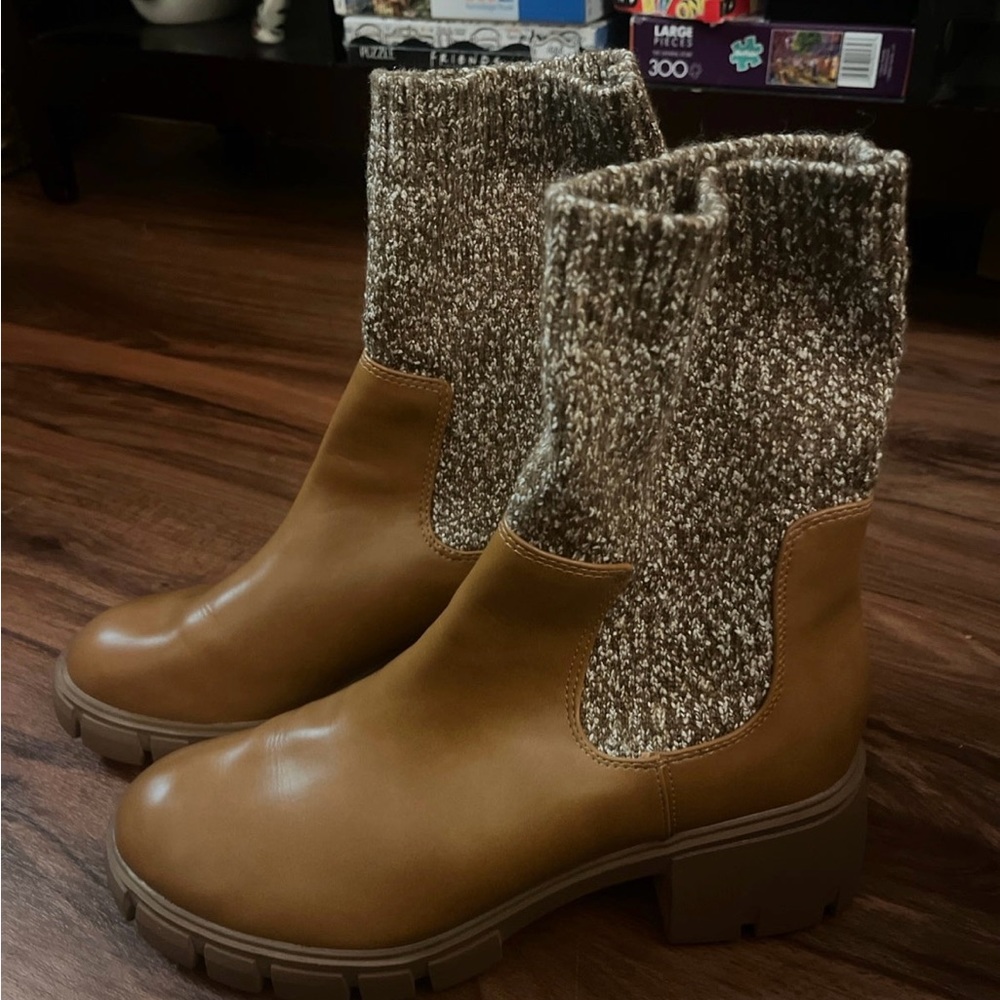 Brown boots